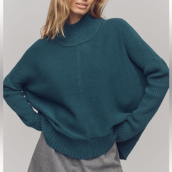 Anthropologie Sweaters - *Anthropologie Maeve The Gretchen Cozy Mock Neck Sweater NWOT